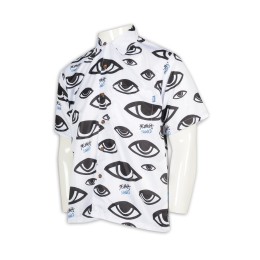 R277 Design full-piece t-shirt Hair style salon Hair salon 100% polyester shirt garment factory R277 Design full-piece t-shirt Hair style salon Hair salon 100% polyester shirt garment factory